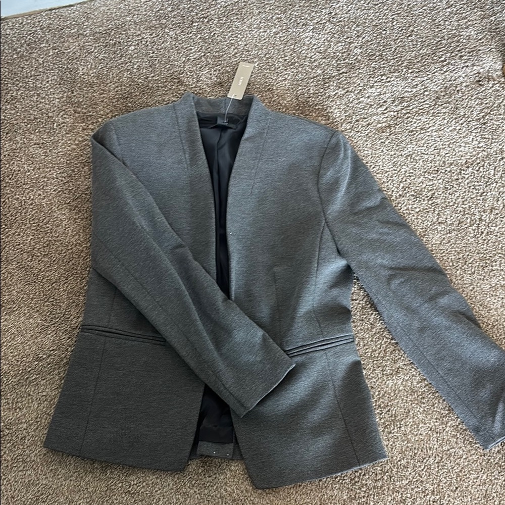 J Crew Gray Blazer Jacket